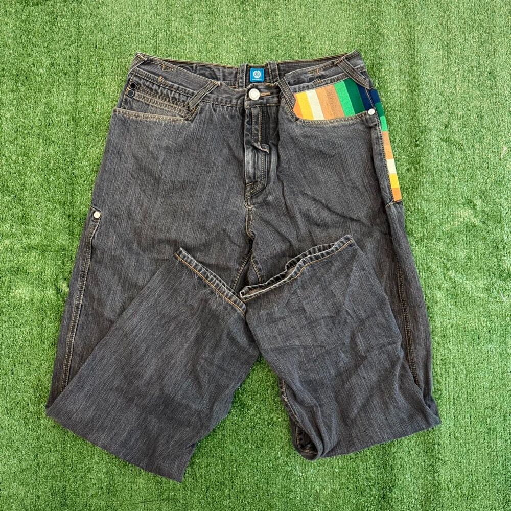 Coogi Men's Navy and Blue Jeans